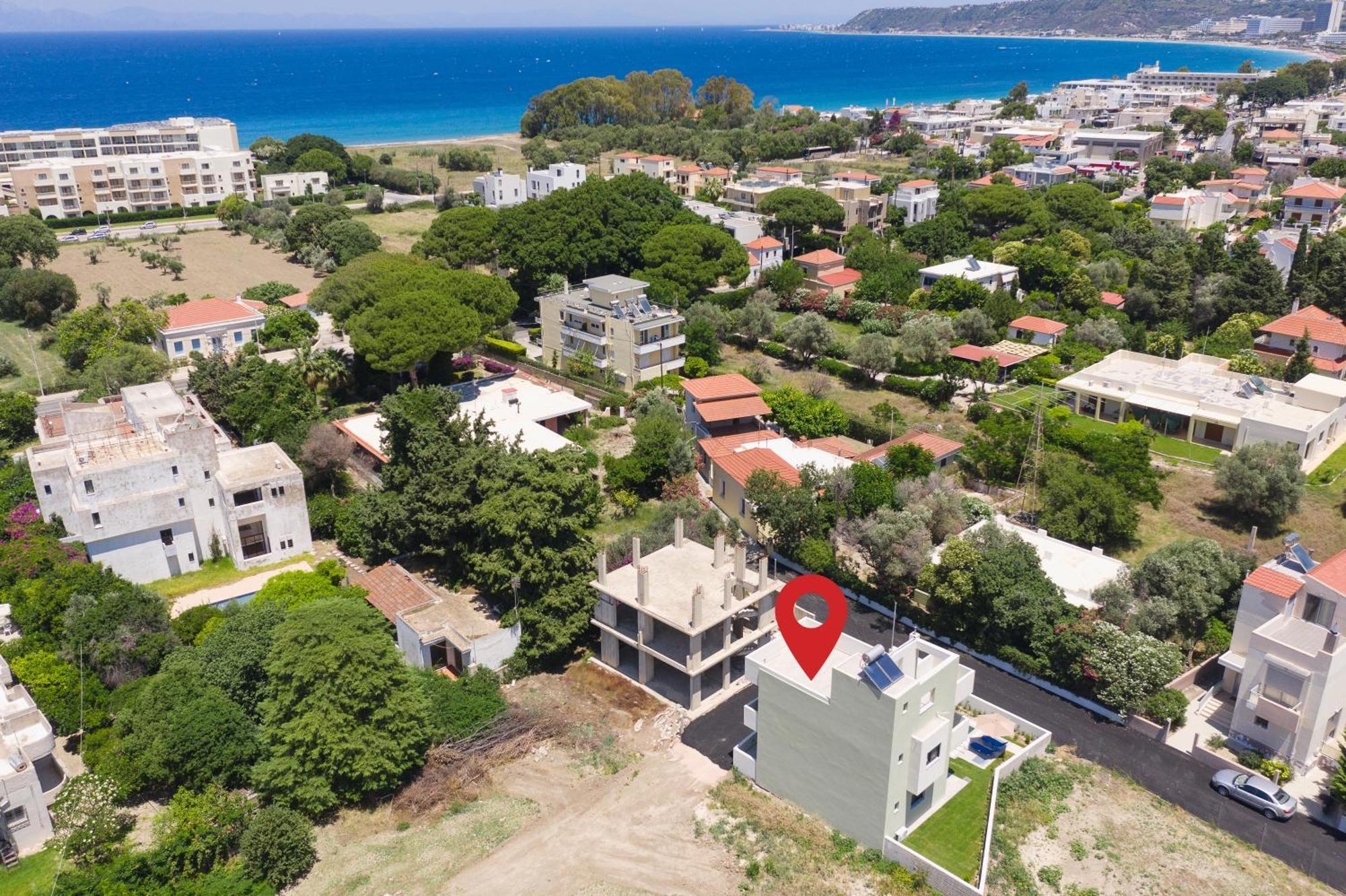 Green Villa Ialysos  Exterior foto